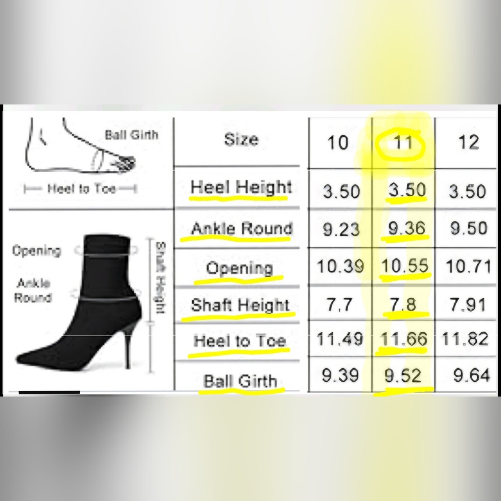 Vivianly Pointy Toe Stiletto Heels Printed Sock Ankle Booties - Picture 16 of 16